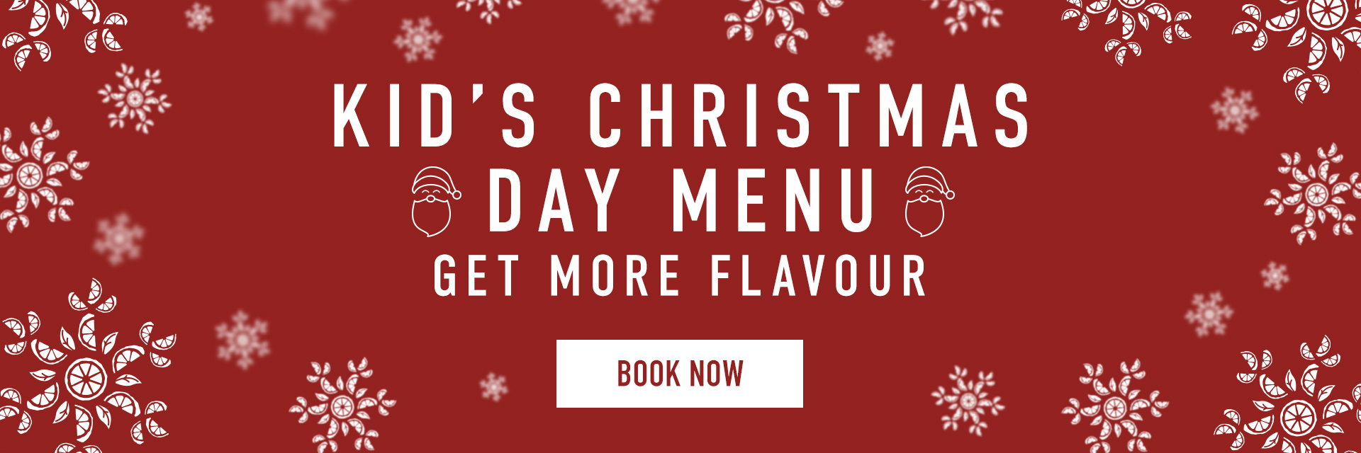 NEW Kids Christmas Day Menu • Book Now Harvester