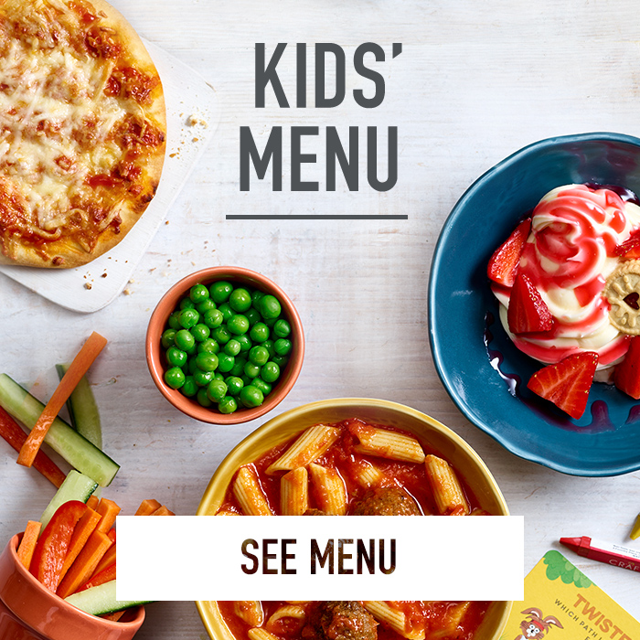 Kids Menu for Father’s Day at Harvester Cardiff Bay