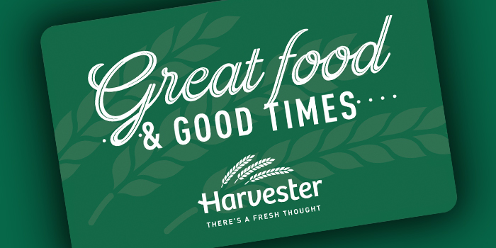 Harvester Gift Voucher at The Staunton Arms in Portsmouth